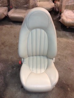LH Front LH seat Creme leather Trimcode NED